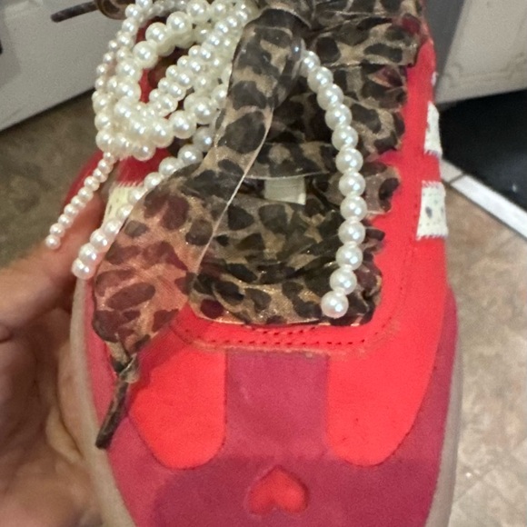 Adidas Samba platform Sneakers - Red and Cream - Picture 4 of 4